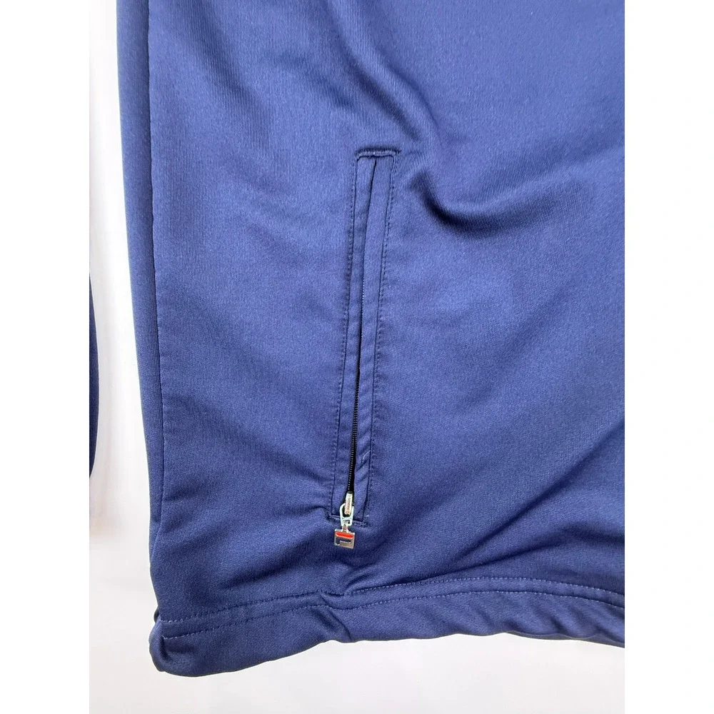 FILA Cincinnati Western & Southern Open Tennis Track Jacket Navy Blue Men's XL